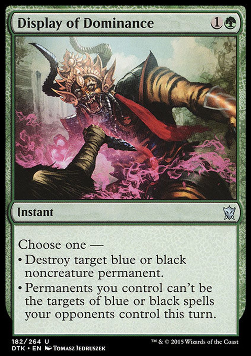 Display of Dominance