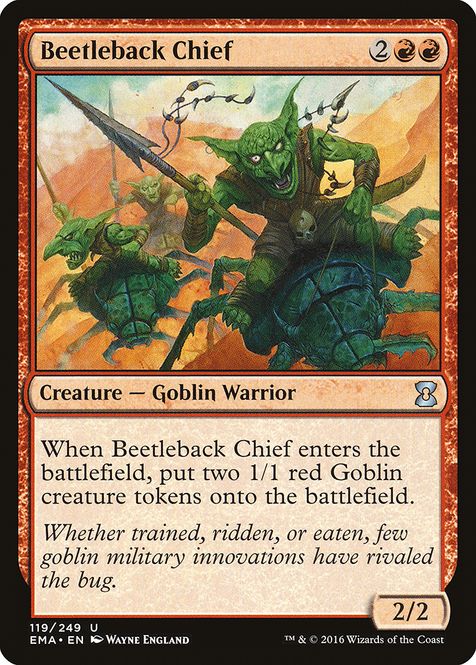 Hovedbilde Beetleback Chief