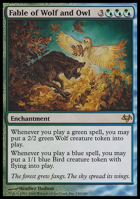 Hovedbilde Fable of Wolf and Owl