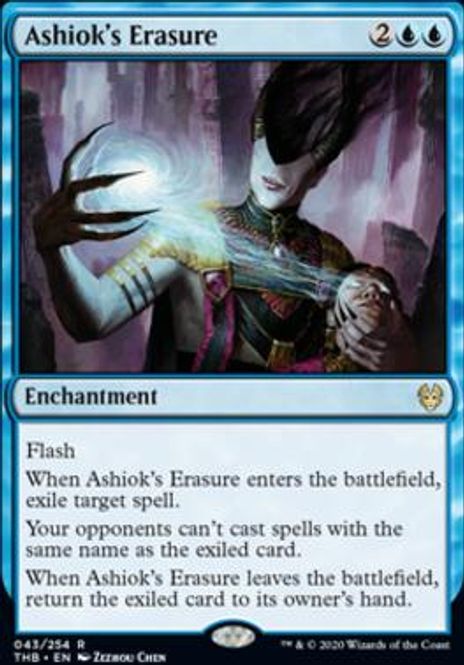 Hovedbilde Ashiok's Erasure (foil)