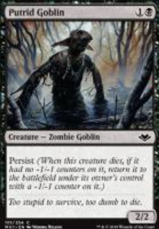 Putrid Goblin (foil)