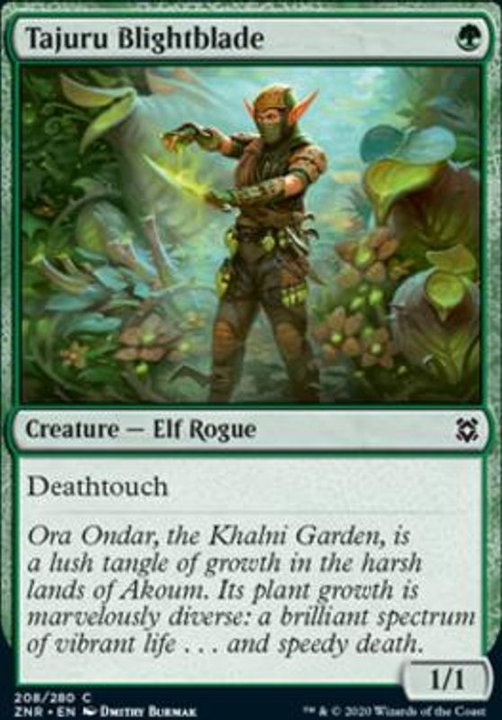 Tajuru Blightblade