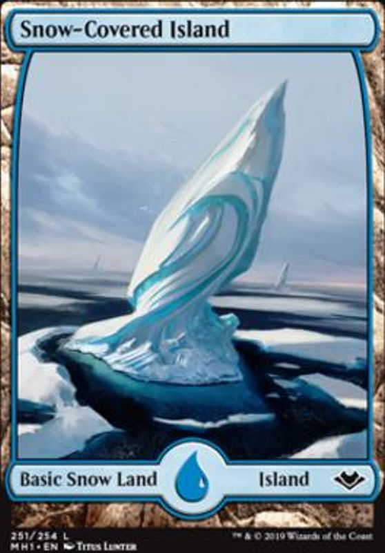 Snow-Covered Island (foil)