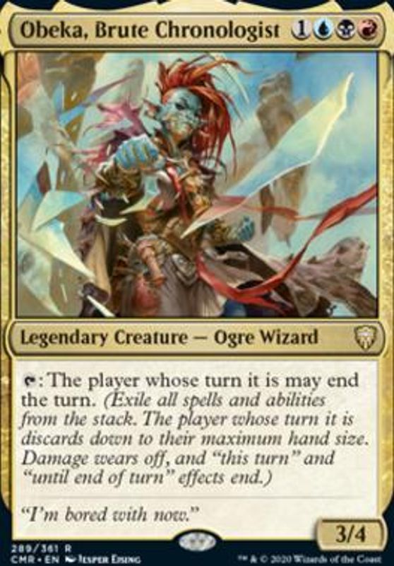 Obeka, Brute Chronologist (foil)