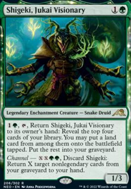 Shigeki, Jukai Visionary