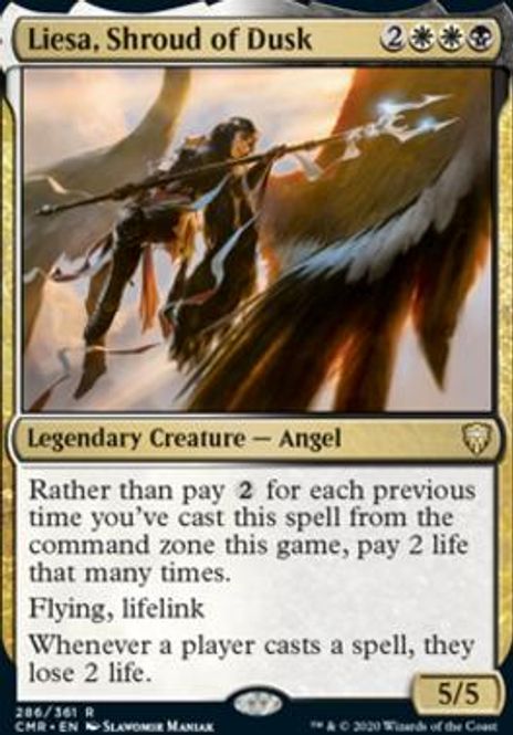 Hovedbilde Liesa, Shroud of Dusk (foil)