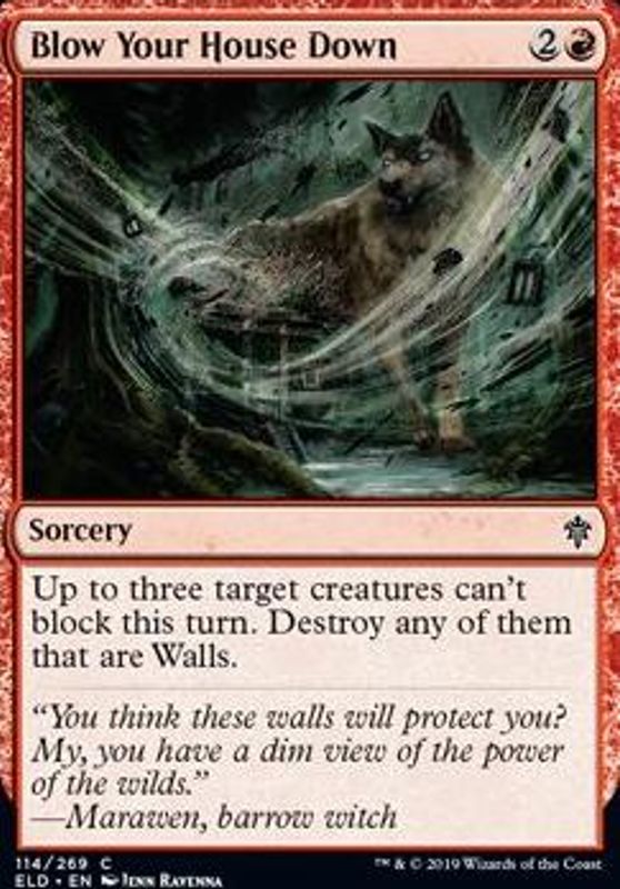 Blow Your House Down (foil)