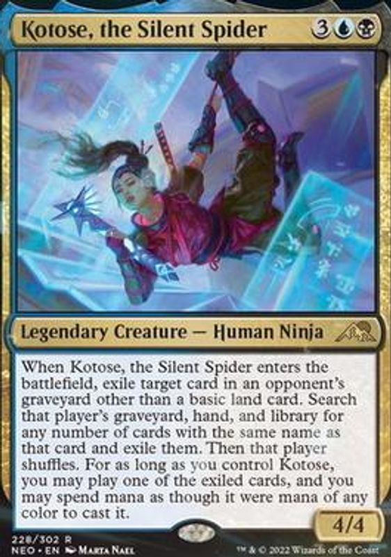 Kotose, the Silent Spider (foil)
