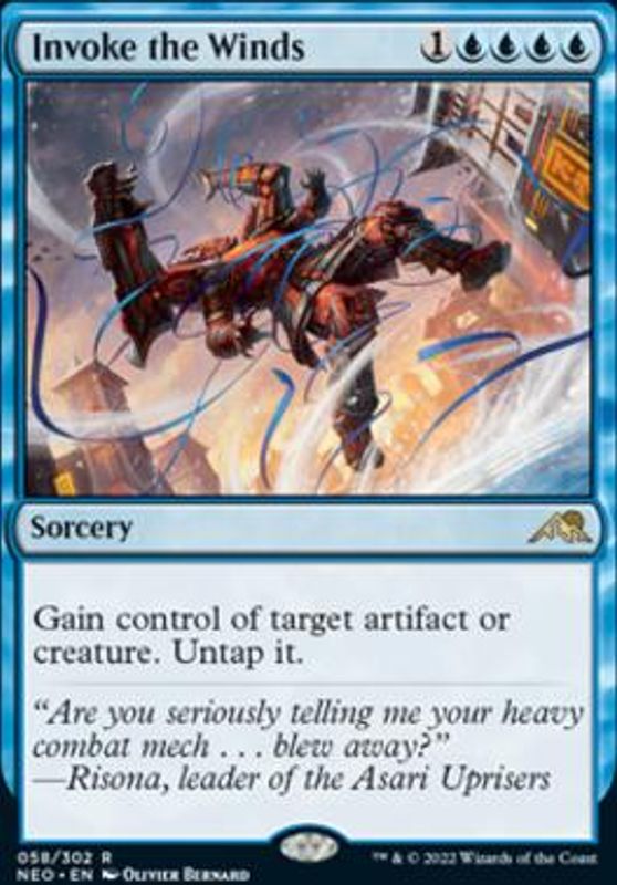 Invoke the Winds (foil)