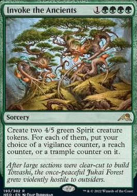 Hovedbilde Invoke the Ancients (foil)