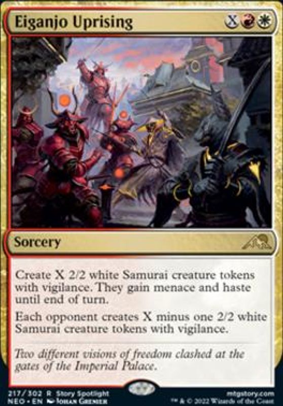 Eiganjo Uprising (foil)