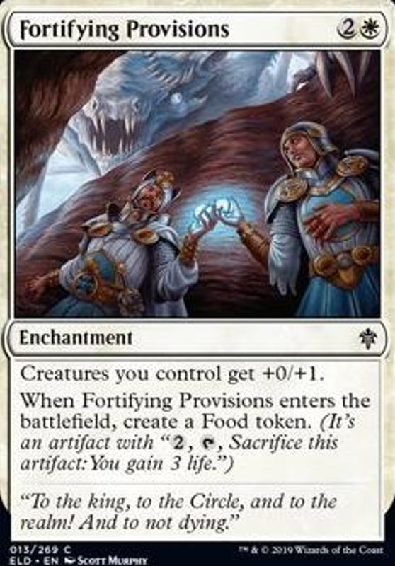 Fortifying Provisions (foil)