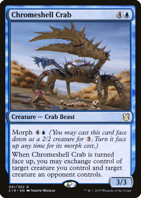Chromeshell Crab