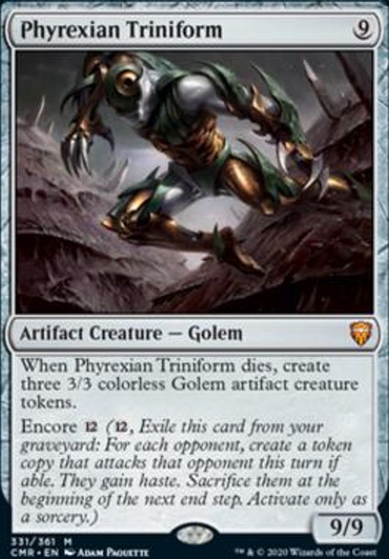 Phyrexian Triniform (foil)
