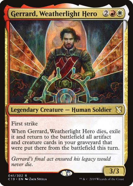 Hovedbilde Gerrard, Weatherlight Hero