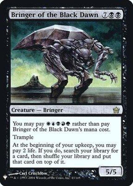 Hovedbilde Bringer of the Black Dawn ...