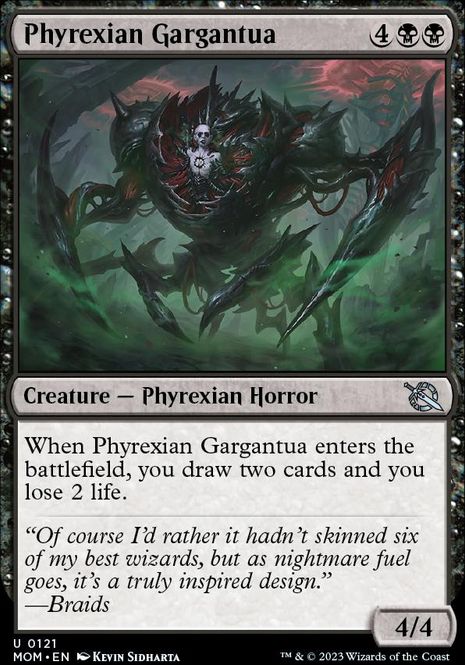 Hovedbilde Phyrexian Gargantua (foil)