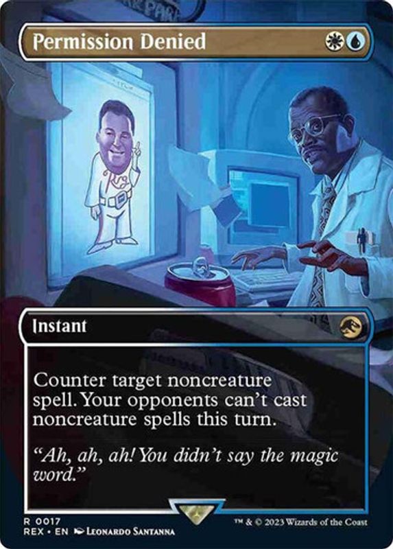 Permission Denied (Borderless) (Foil)