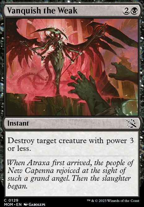 Hovedbilde Vanquish the Weak (foil)