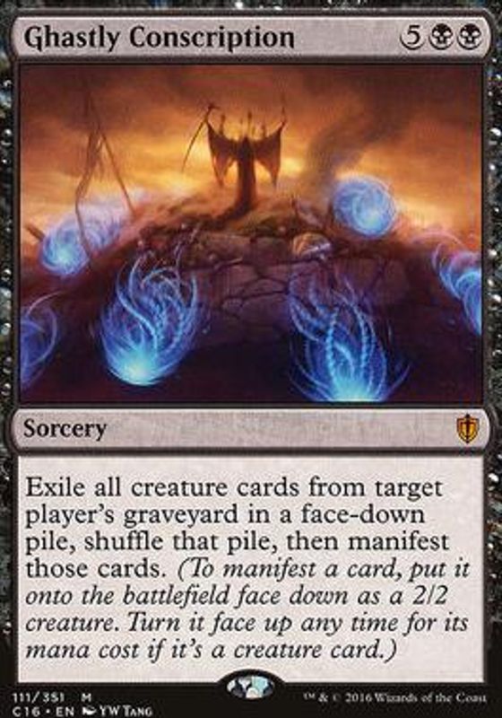 Ghastly Conscription