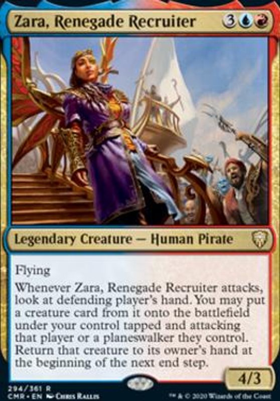 Zara, Renegade Recruiter