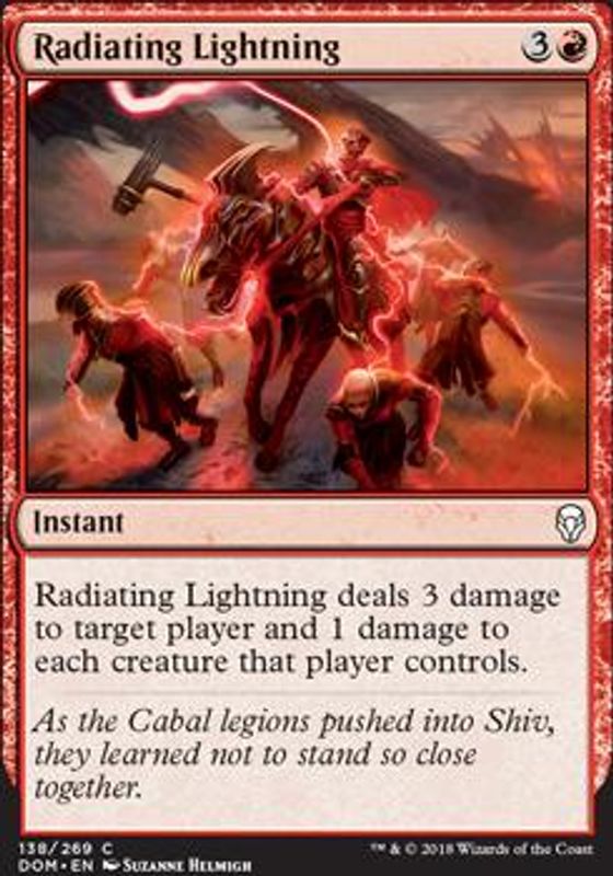 Radiating Lightning