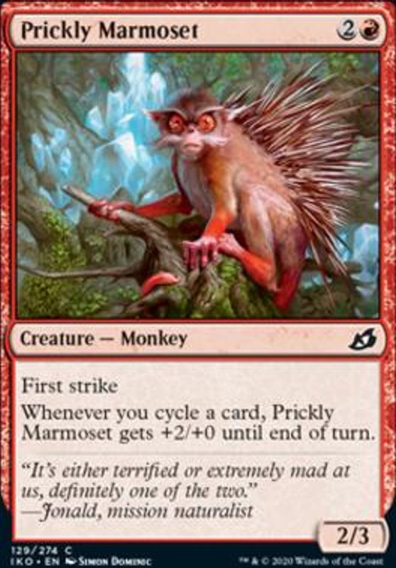 Prickly Marmoset (foil)
