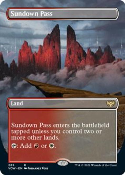 Hovedbilde Sundown Pass (Borderless)