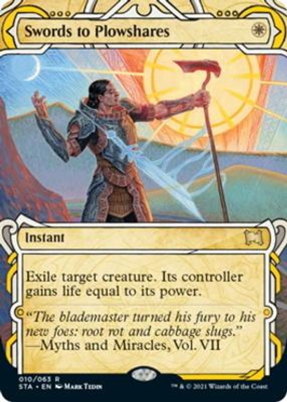 Swords to Plowshares (foil)