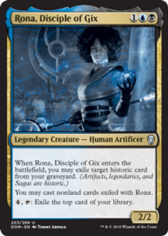 Rona, Diciple of Gix