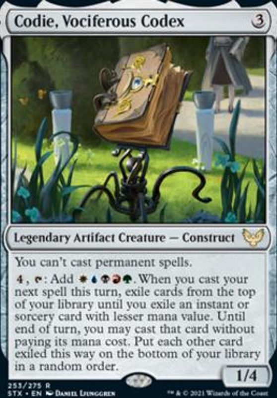 Codie, Vociferous Codex (foil)