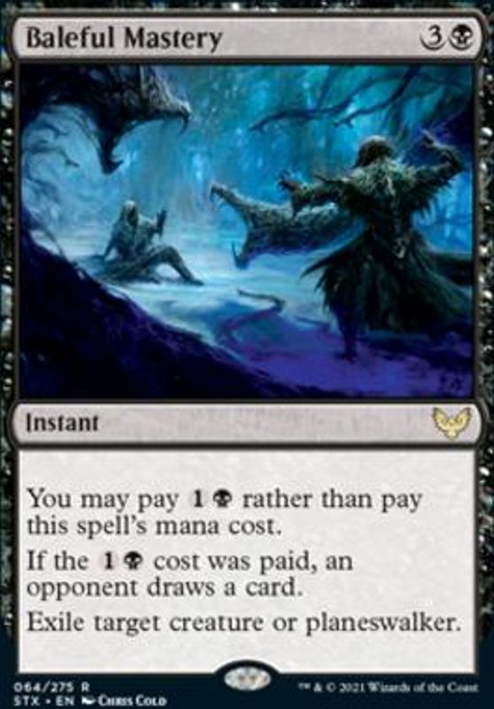 Baleful Mastery (foil)