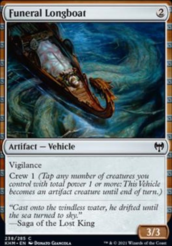Funeral Longboat (foil)
