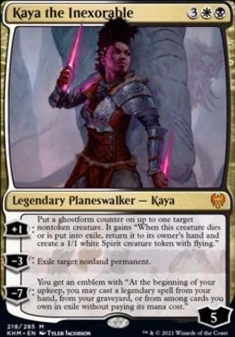 Hovedbilde Kaya the Inexorable