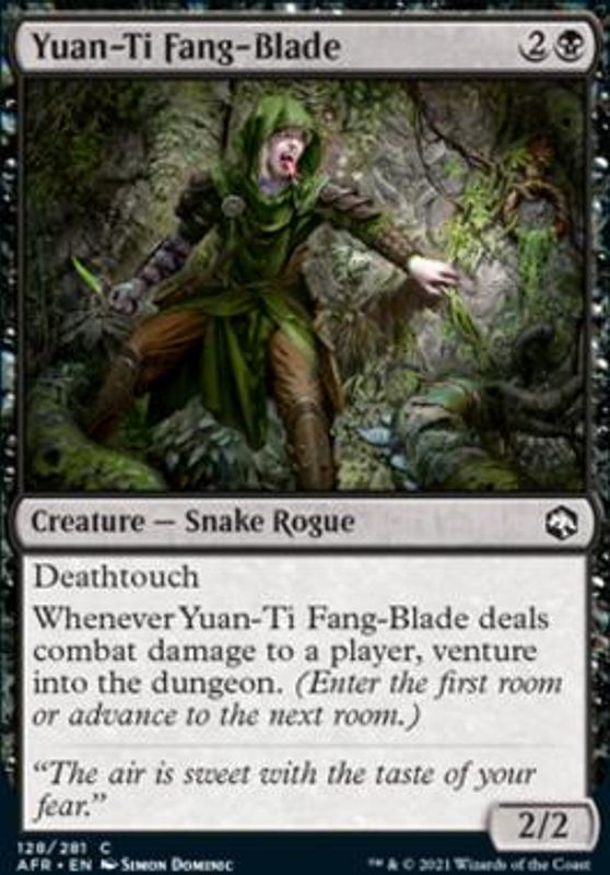 Yuan-Ti Fang-Blade (foil)
