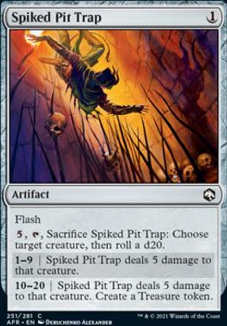 Hovedbilde Spiked Pit Trap (foil)