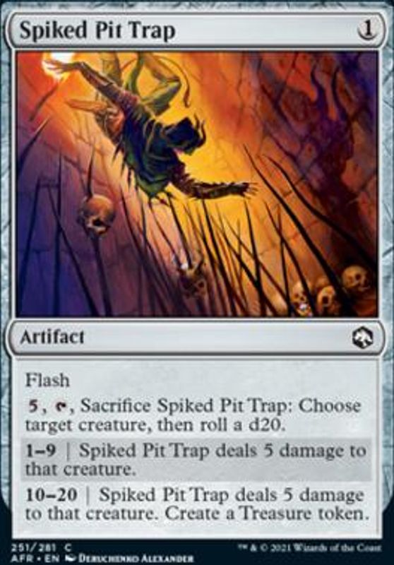 Spiked Pit Trap