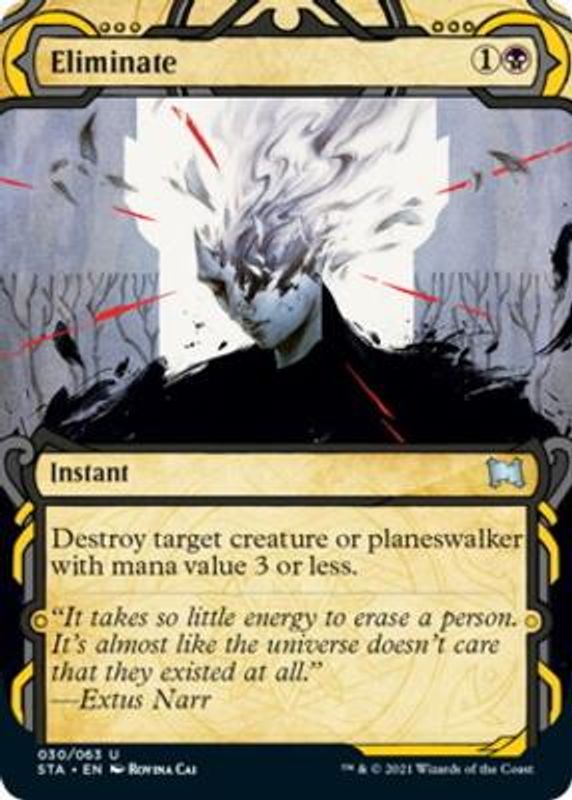 Eliminate (foil)