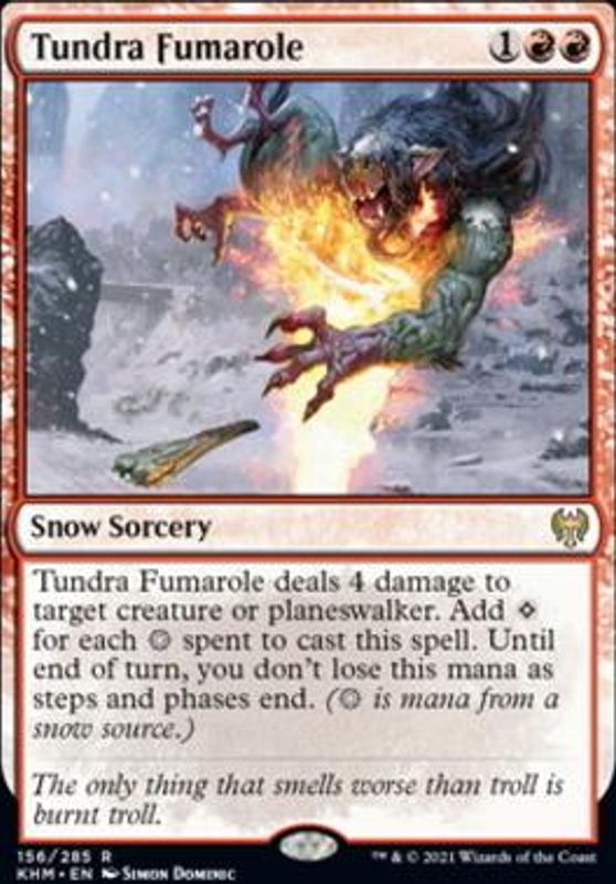 Tundra Fumarole (foil)