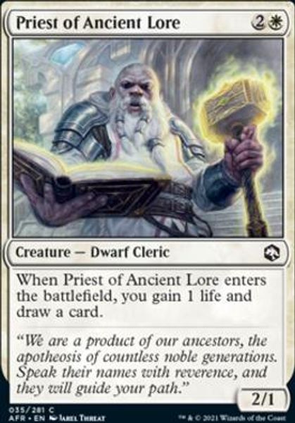 Hovedbilde Priest of Ancient Lore (foil)