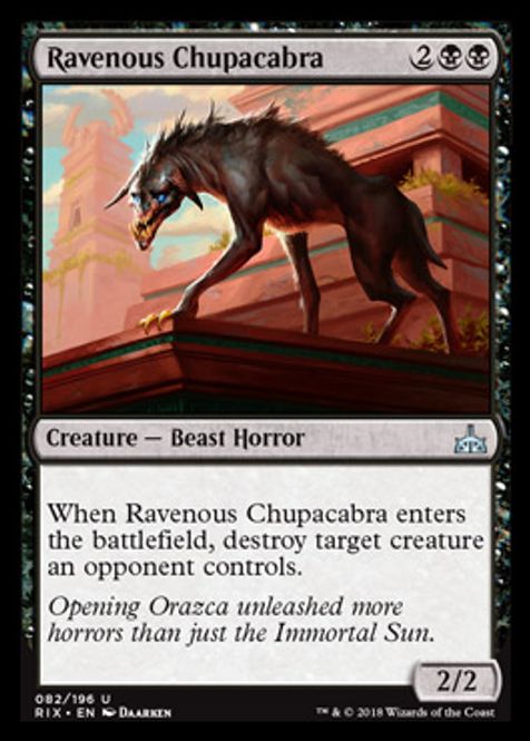 Hovedbilde Ravenous Chupacabra