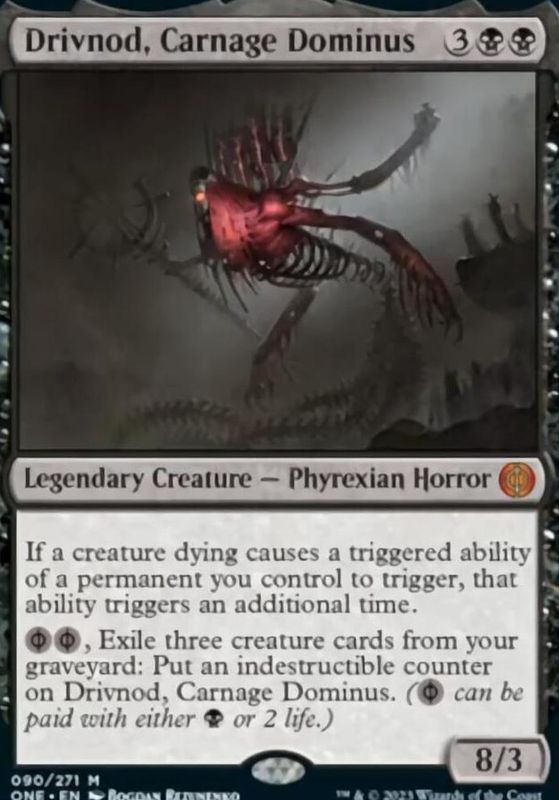 Drivnod, Carnage Dominus (foil)