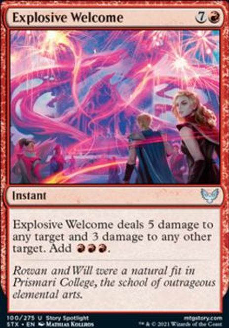 Hovedbilde Explosive Welcome (foil)