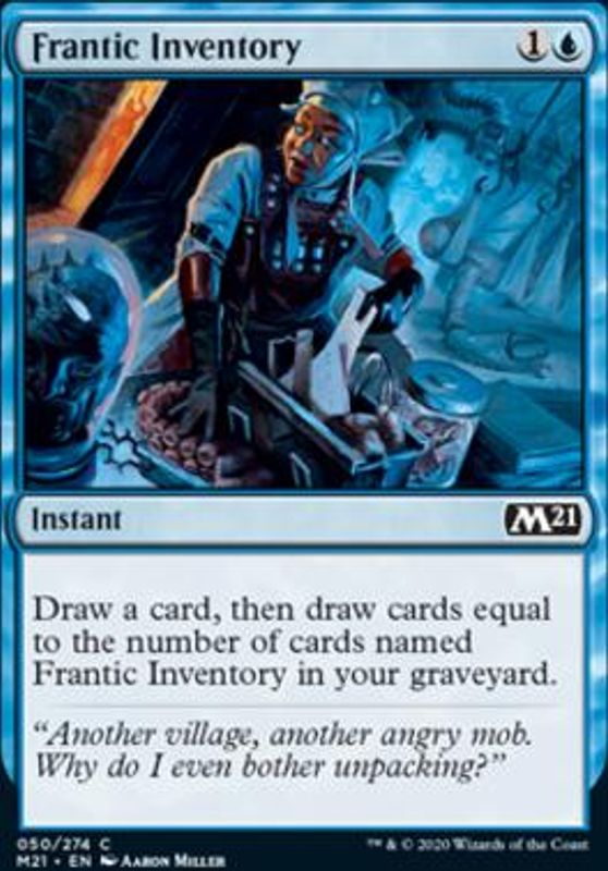 Frantic Inventory (foil)