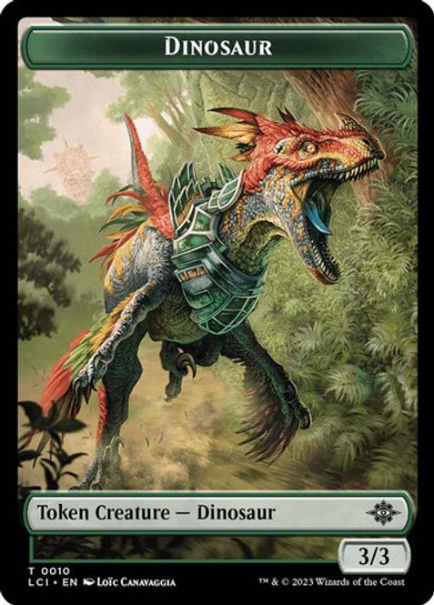 Hovedbilde Dinosaur Token (0010)