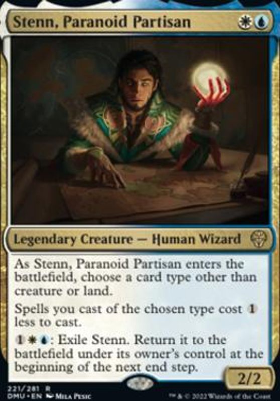 Stenn, Paranoid Partisan (foil)