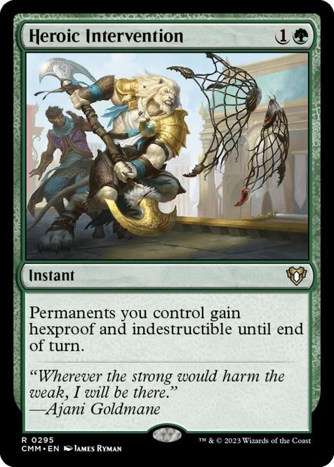 Hovedbilde Heroic Intervention (foil)