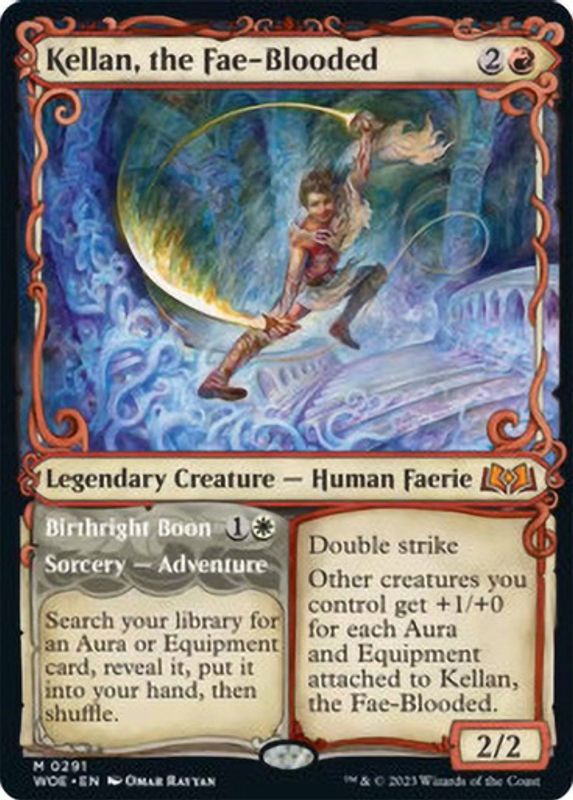 Kellan, the Fae-Blooded (Showcase) (foil)