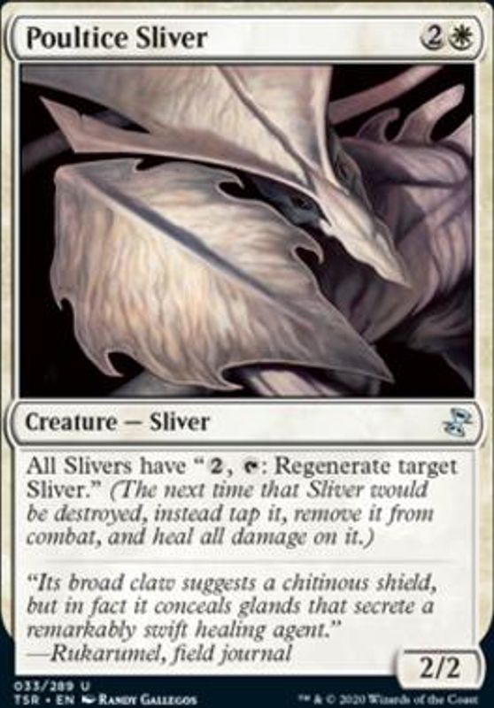 Poultice Sliver (foil)