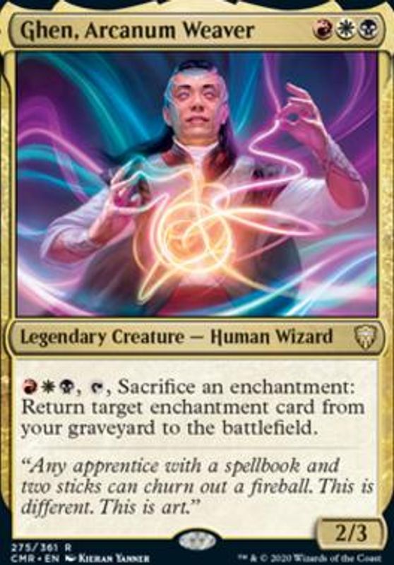 Ghen, Arcanum Weaver